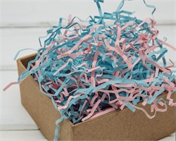 Наполнитель бумажный №034 Микс: Розово-голубой, 5 кг У0401034-5 Наполнитель бумажный №034 Микс: Розово-голубой, 5 кг У0401034-5