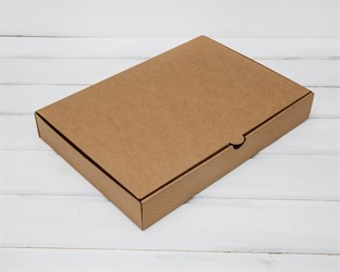 Коробка плоская, 33х23х5 см, крафт
