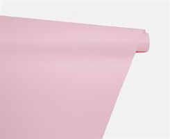 Пленка матовая, 59см х 10м, розовая, 1 рулон