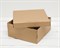 Коробка из плотного картона, 20х20х9 см, крышка-дно, крафт У0115032 - фото 10272 Коробка из плотного картона, 20х20х9 см, крышка-дно, крафт У0115032 - фото 10272