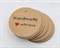 Бирка из мелованного картона, «Handmade with love», круглая, d=4,5 см, крафт У1206133 - фото 10634 Бирка из мелованного картона, «Handmade with love», круглая, d=4,5 см, крафт У1206133 - фото 10634