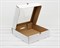 Коробка с окошком, 25х25х6,5 см, белая У0115038 - фото 10964 Коробка с окошком, 25х25х6,5 см, белая У0115038 - фото 10964
