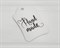 Бирка картонная, HAND MADE, 8х5 см, белая У1202007 - фото 8386 Бирка картонная, HAND MADE, 8х5 см, белая У1202007 - фото 8386